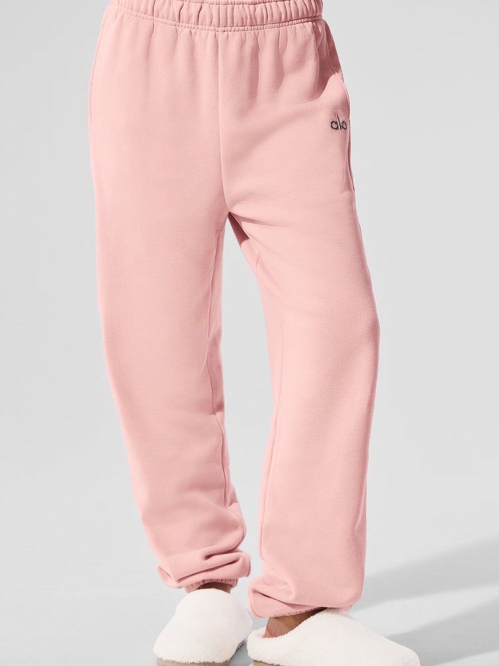 Alo Accolade sweat pant in pink quartz - Picture 2 of 6